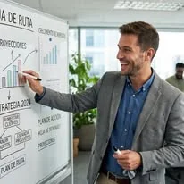Presentación de estrategia de negocios